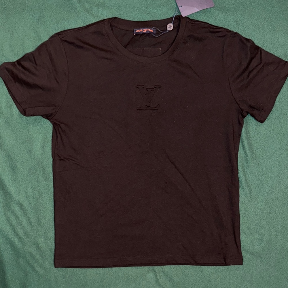 Louis Vuitton Black Short Sleeve Tee